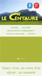 Mobile Screenshot of le-centaure.fr